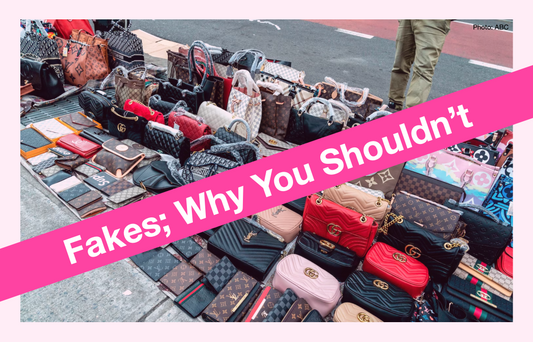 Why you really shouldn't buy fake designer bags
